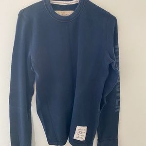 Hollister Navy Blue Long Sleeve Shirt